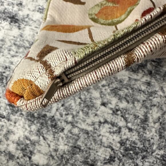 Set of 2 Large 18" Cottagecore Floral Autumn Jacquard Pillow Covers Cases Decor - Picture 5 of 11